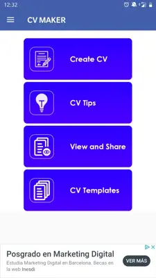 CV MAKER PLUS android App screenshot 0